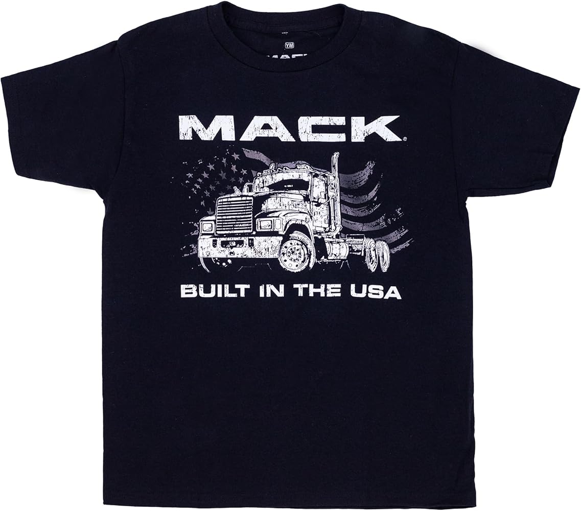 Amazon.com: Ripple Junction Mack Trucks Kid's Short Sleeve Youth T