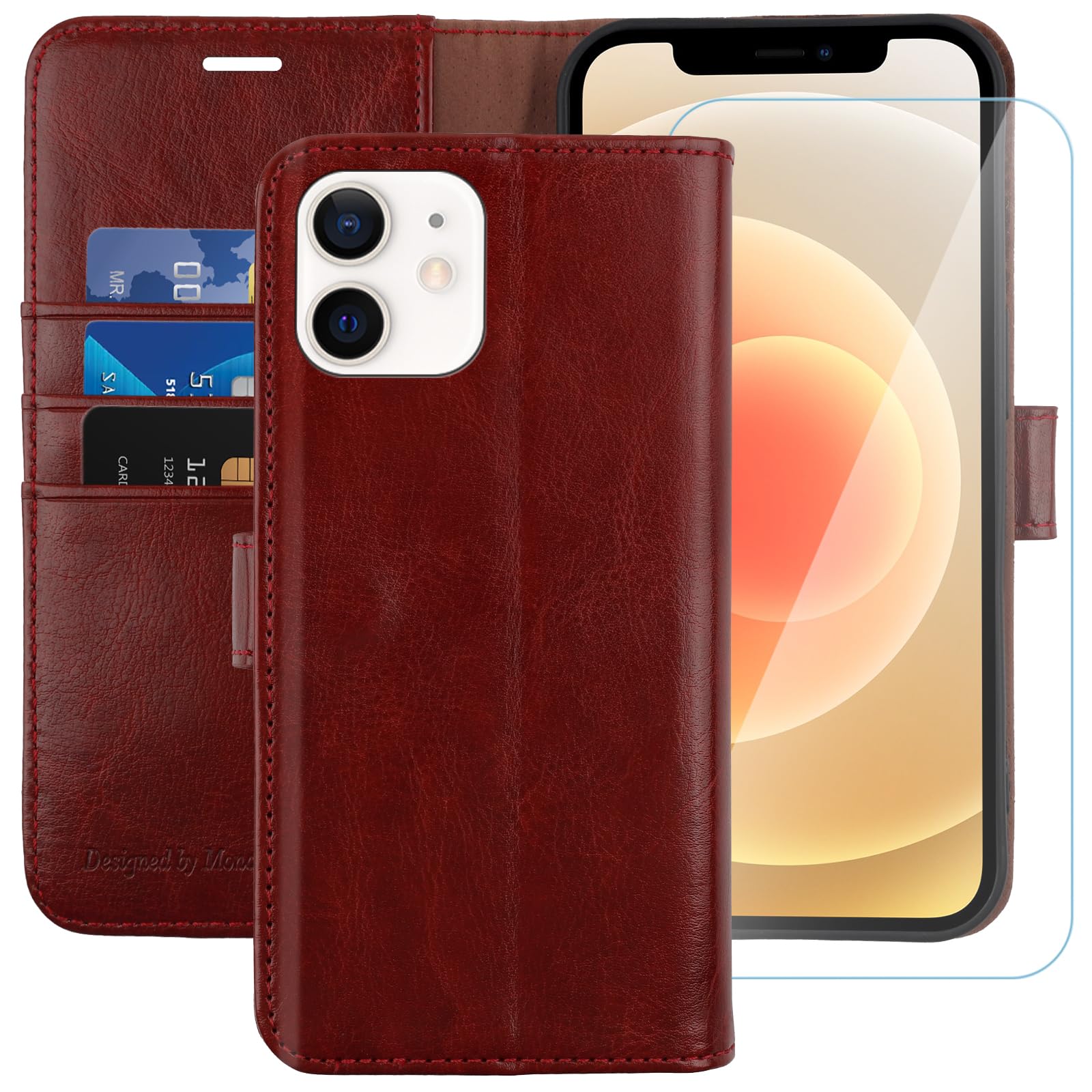 Amazon.com: MONASAY Wallet Case Compatible for iPhone 11