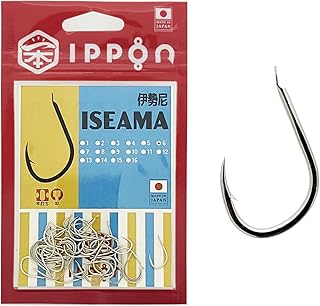 IPPON (一本) 伊勢尼 サビナスコート 11号/24本入〜15号/16本入 日本製 釣り針 フック