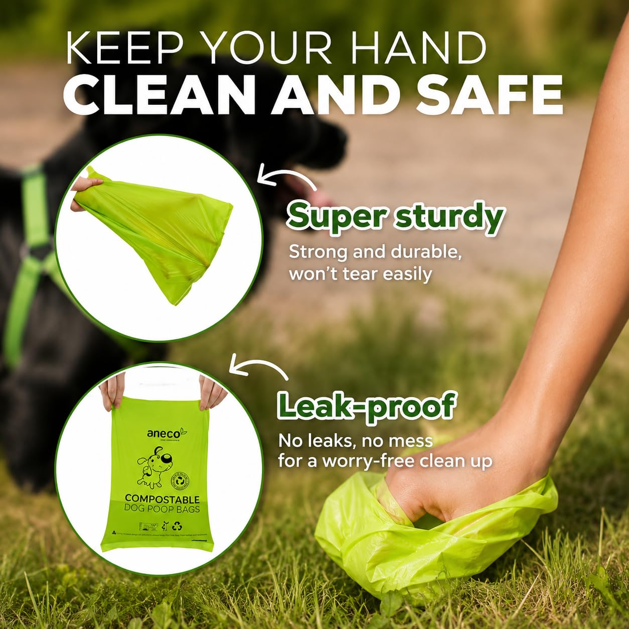 ANECO Pet Waste Bags