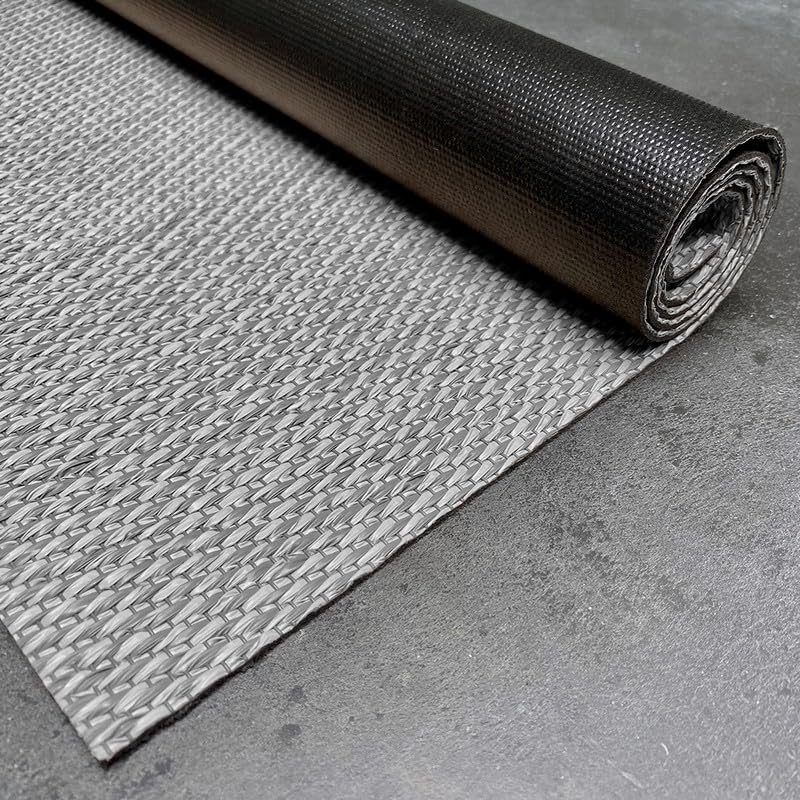 STORESDECO Tapis Vinyle Tissé Premium Haute Qualité Lavable Antidérapant Extra-Plat Résistant...