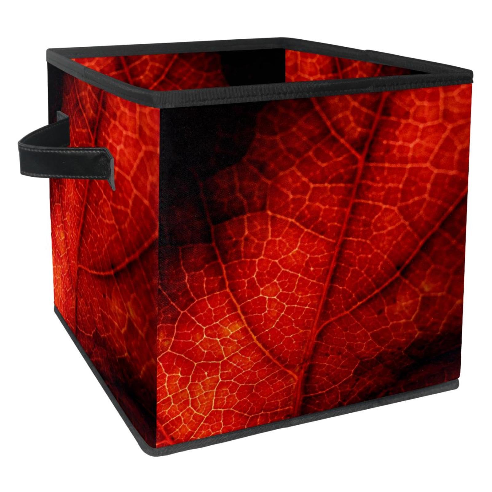 Boîte de rangement pliable en tissu cube pour jouets et livres