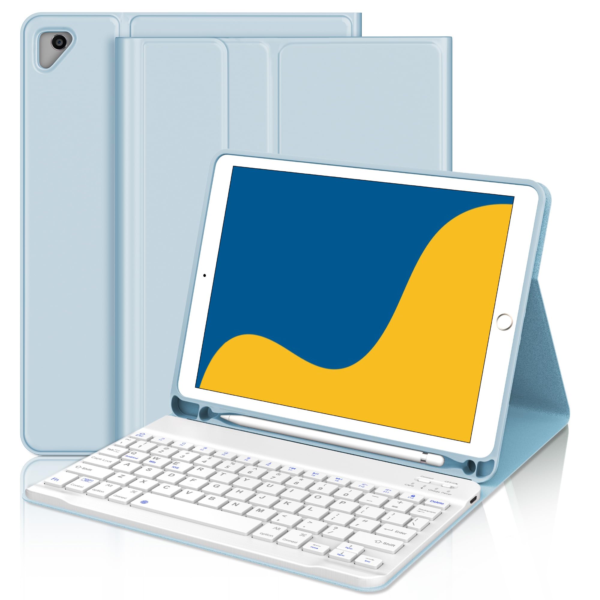 Microsoft Surface Go Type Cover (Renewed) - Backlit Keyboard With