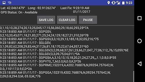 GPS Info & NMEA Logging