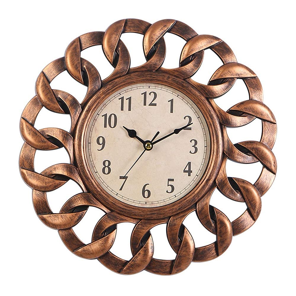 Horloge murale moderne minimaliste : salon contemporain et silencieux
