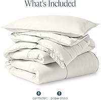 Vista 337 de Bare Home Comforter Set - King/California King Size - Ultra-Soft - Goose Down Alternative - Premium 1800 Series - All Season Warmth