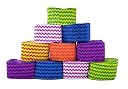 Moon *Exclusive Crepe Paper Streamer Waves /Up Down Waves Design Roll for Decorations Birthday, Wedding, Craft and Various Festivals & Party #Actual Images (Pack of 40 Streamers) gallery image