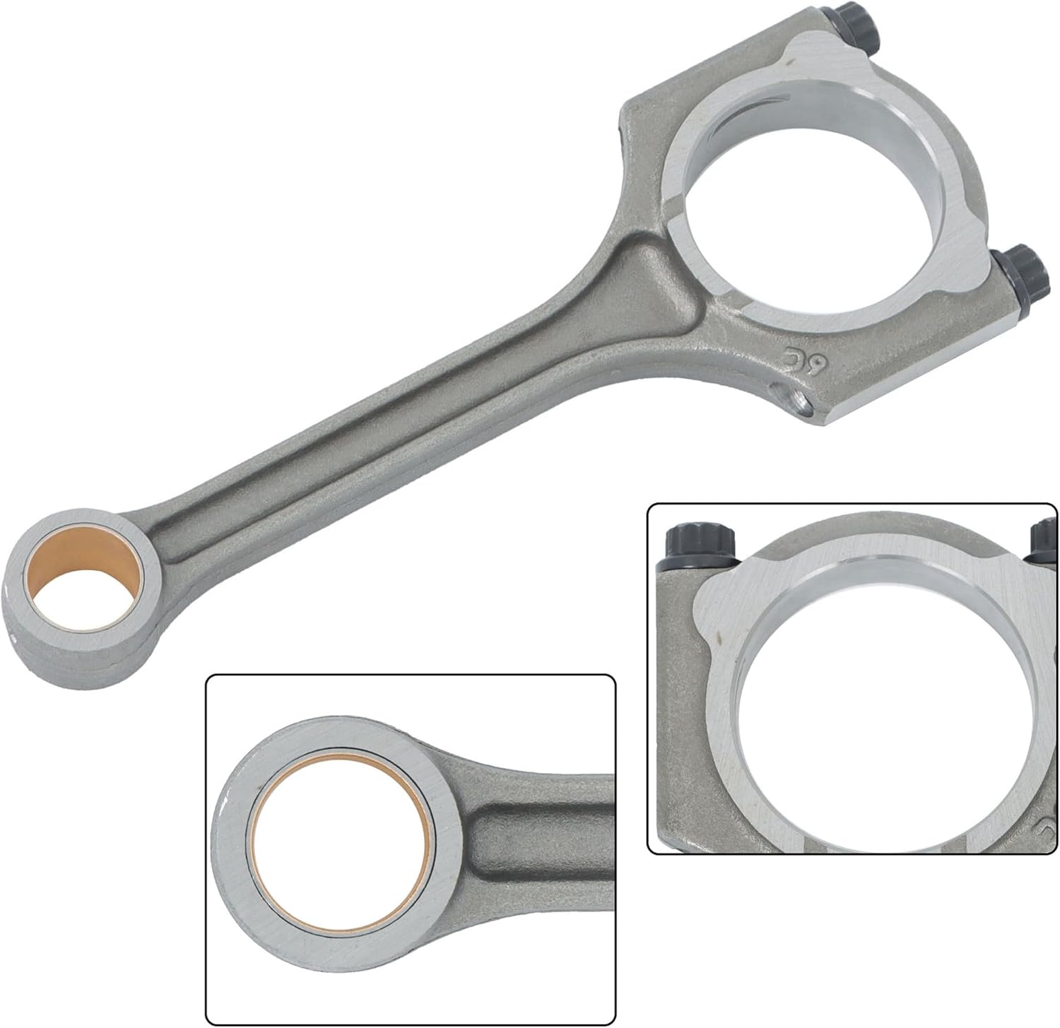 Engine Crankshaft and Rods and Bearings Set Replacement for Elantra KIA Forte G4NB 1.8L 23110-2E711 23510-2E101 622V6-2EH00