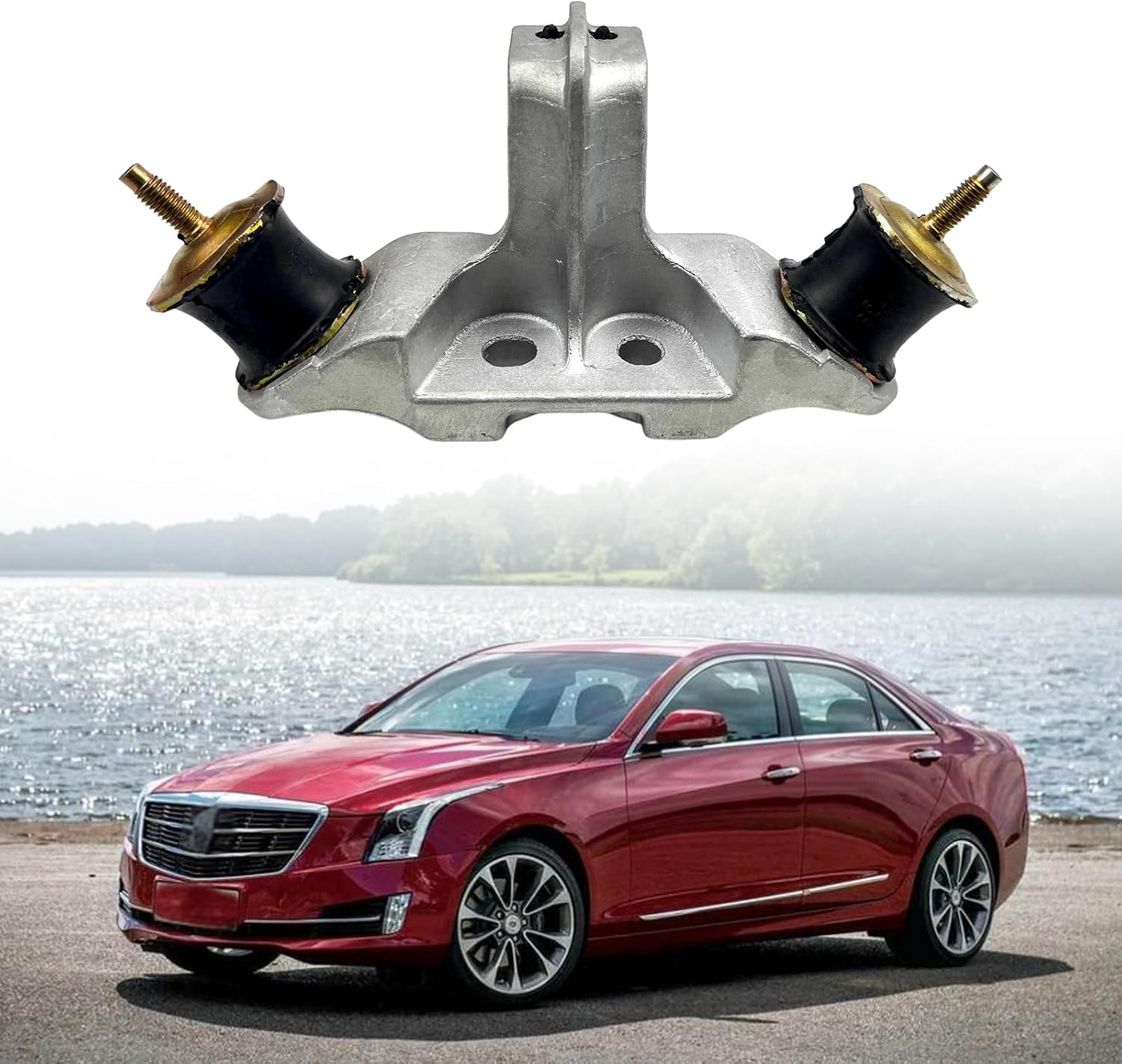 22866321 Automatic Transmission Mount Replacement for A5951 22866321 Fit for Cadillac ATS L4 2.0L 2.5L 2013-2015 RWD 22866321