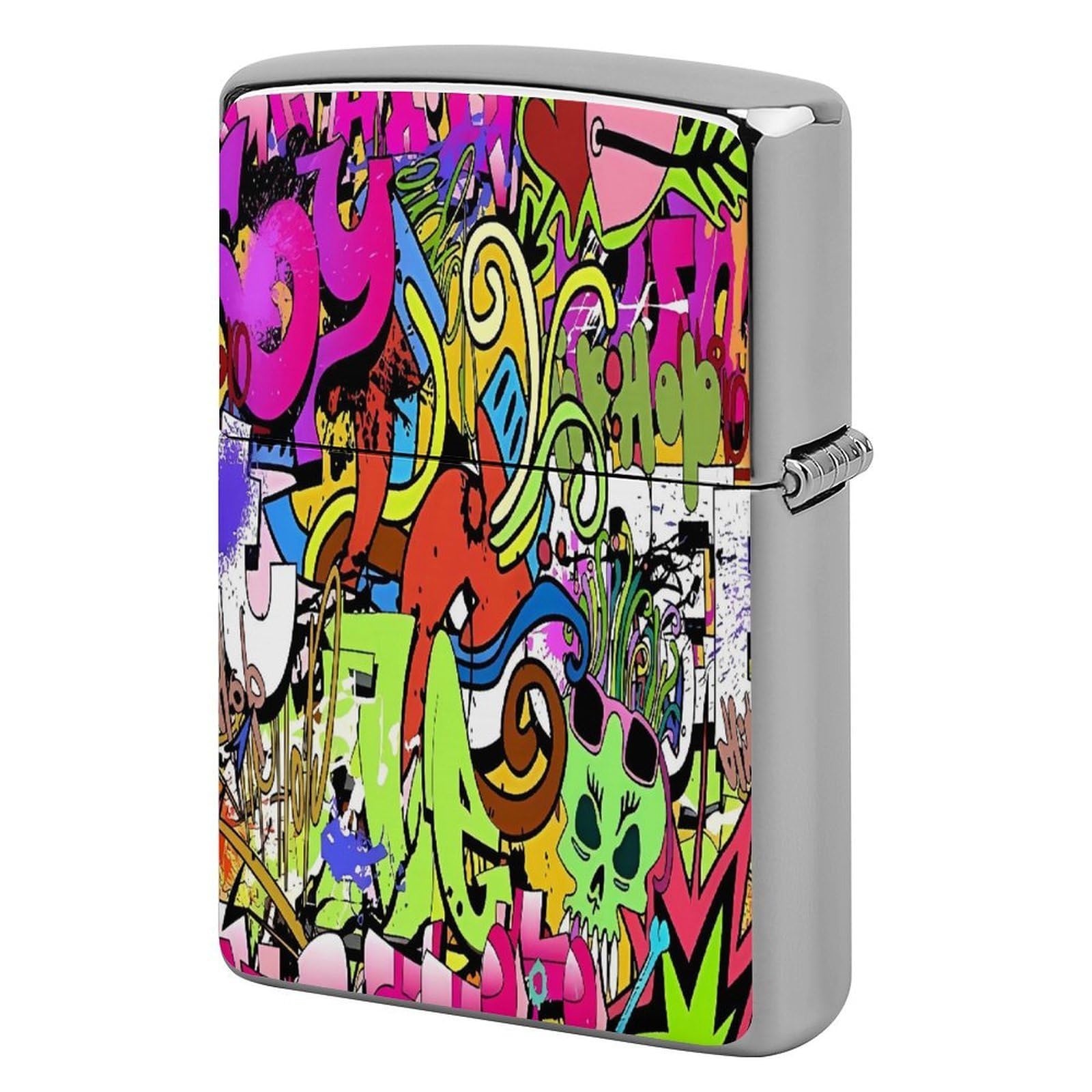 Fekiloot Style Graffiti Drawing Lighter Case Cover Lighter Holder