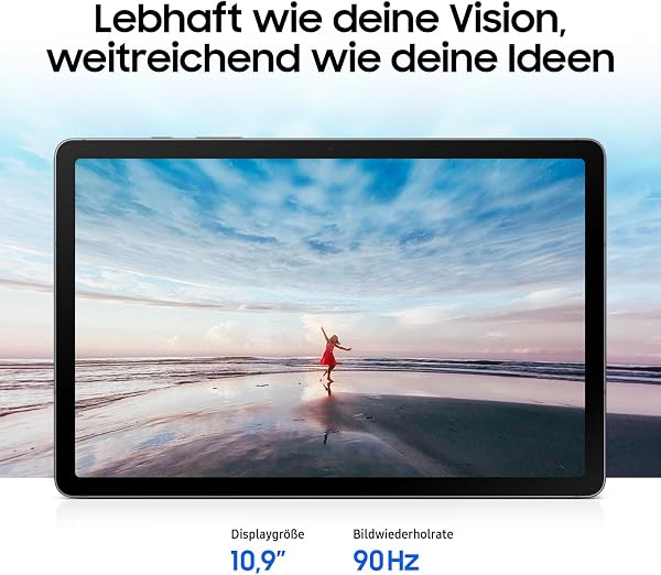 Samsung Galaxy Tab S10 Lite AI Tablet, Android Tablet, 6 GB RAM, 128 GB Speicher, 27,7 cm/10,9" Display mit 90 Hz, Inkl. S Pen, Wi-Fi, Grey, 3 Jahre Herstellergarantie [Exklusiv auf Amazon] - 3