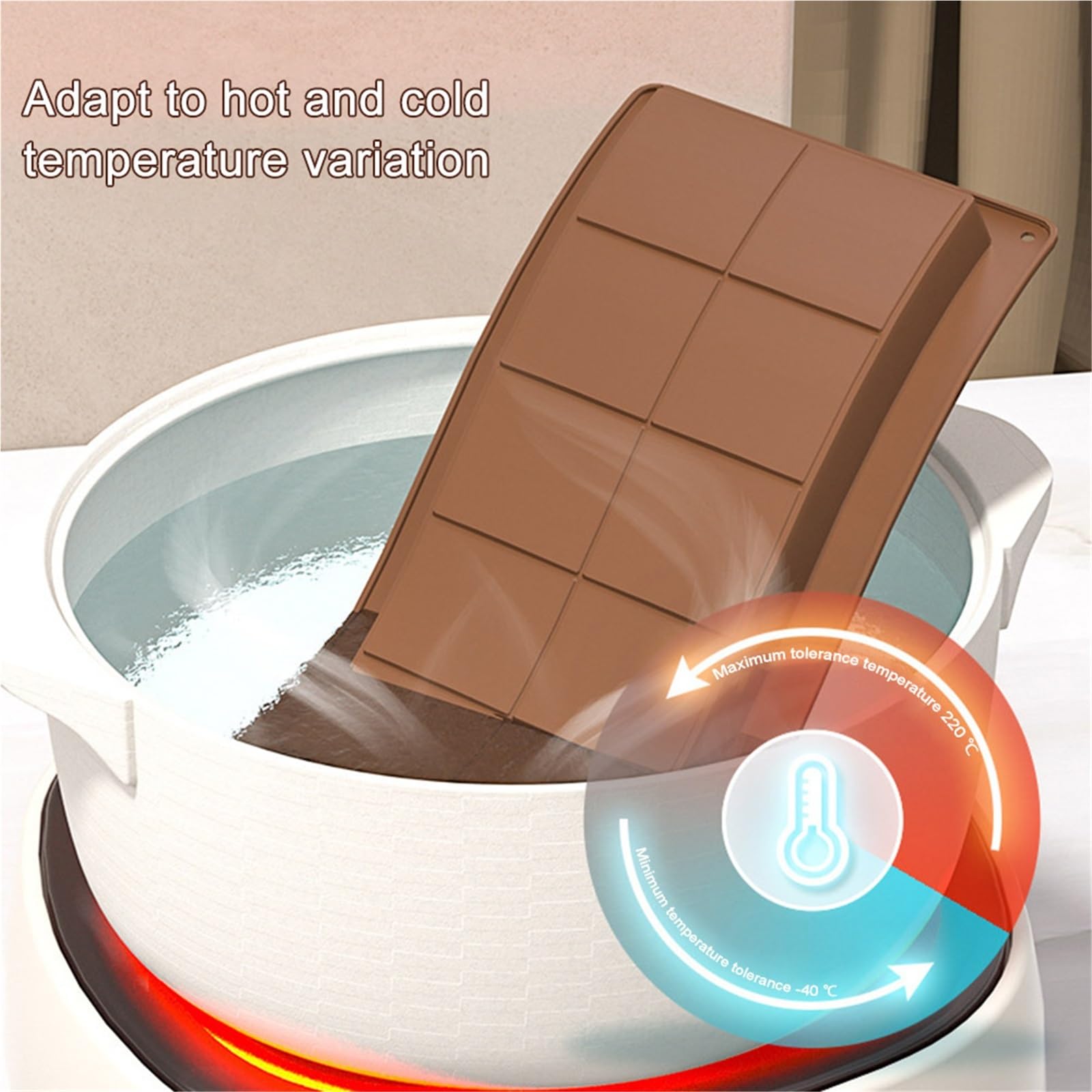 Juego de 4 moldes silicona for galletas con 10 cavidades, ideales for preparar mini, dulces y chocolates. Antiadherentes. Accesorios repostería Para Repostería Y Postres