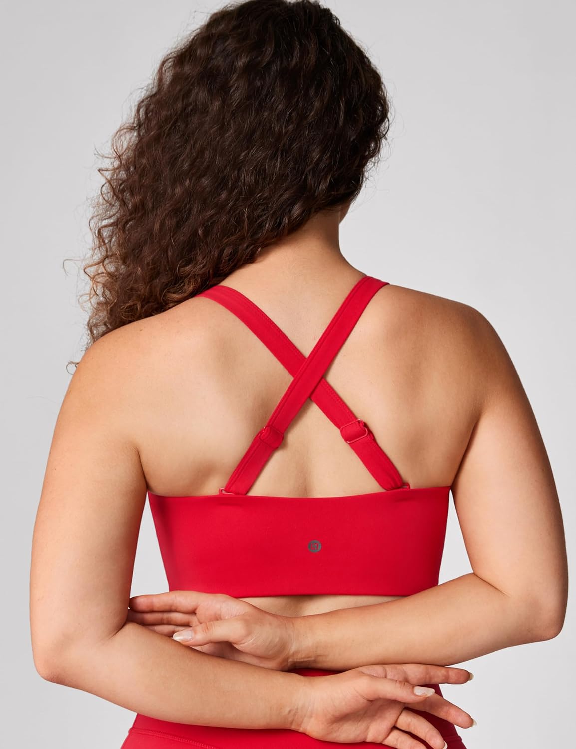 Hugcurve Women's Convertible Sports Bra Bandeau Strapless Tube Top Padded Wireless Yoga Workout - Image 2