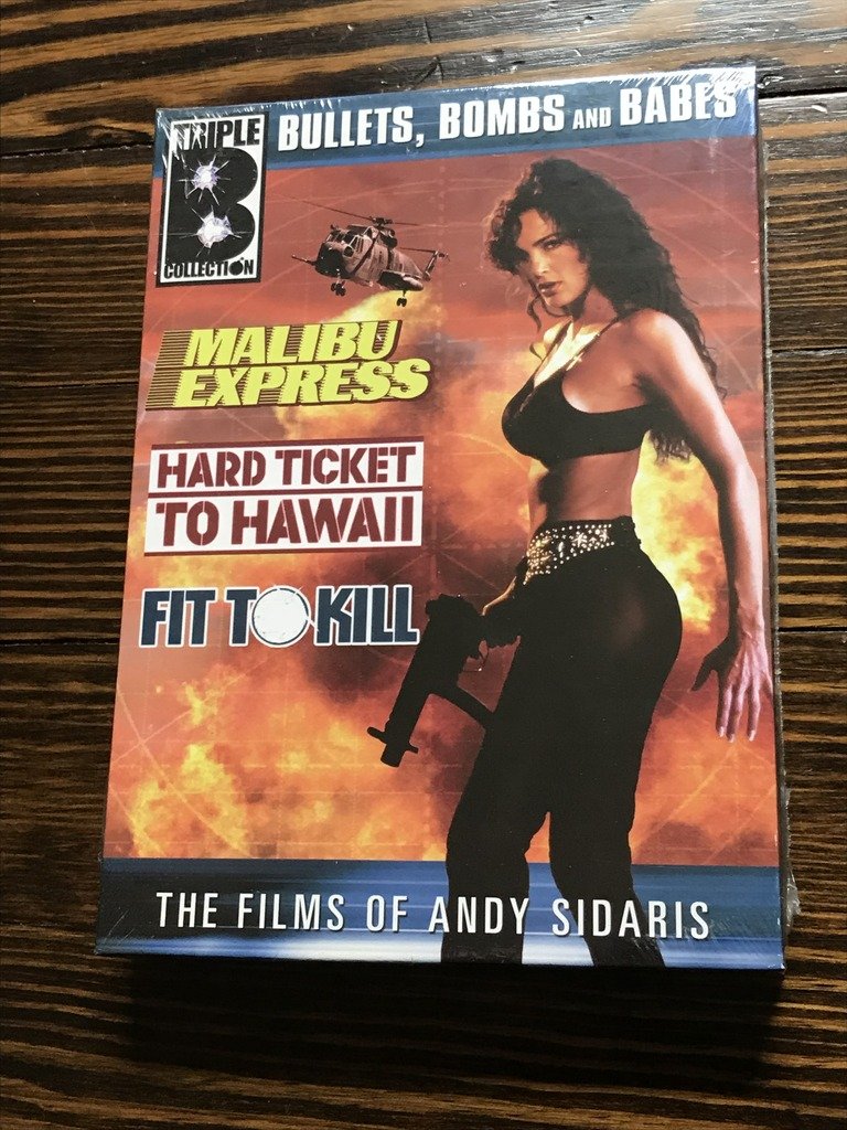 The Films of Andy Sidaris: Bullets, Bombs and Babes (Malibu Express/Hard Ticket to Hawaii/Fit to Kill) [DVD]