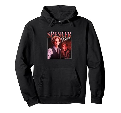 Criminal Minds 80s Spencer Reid Pullover Hoodie