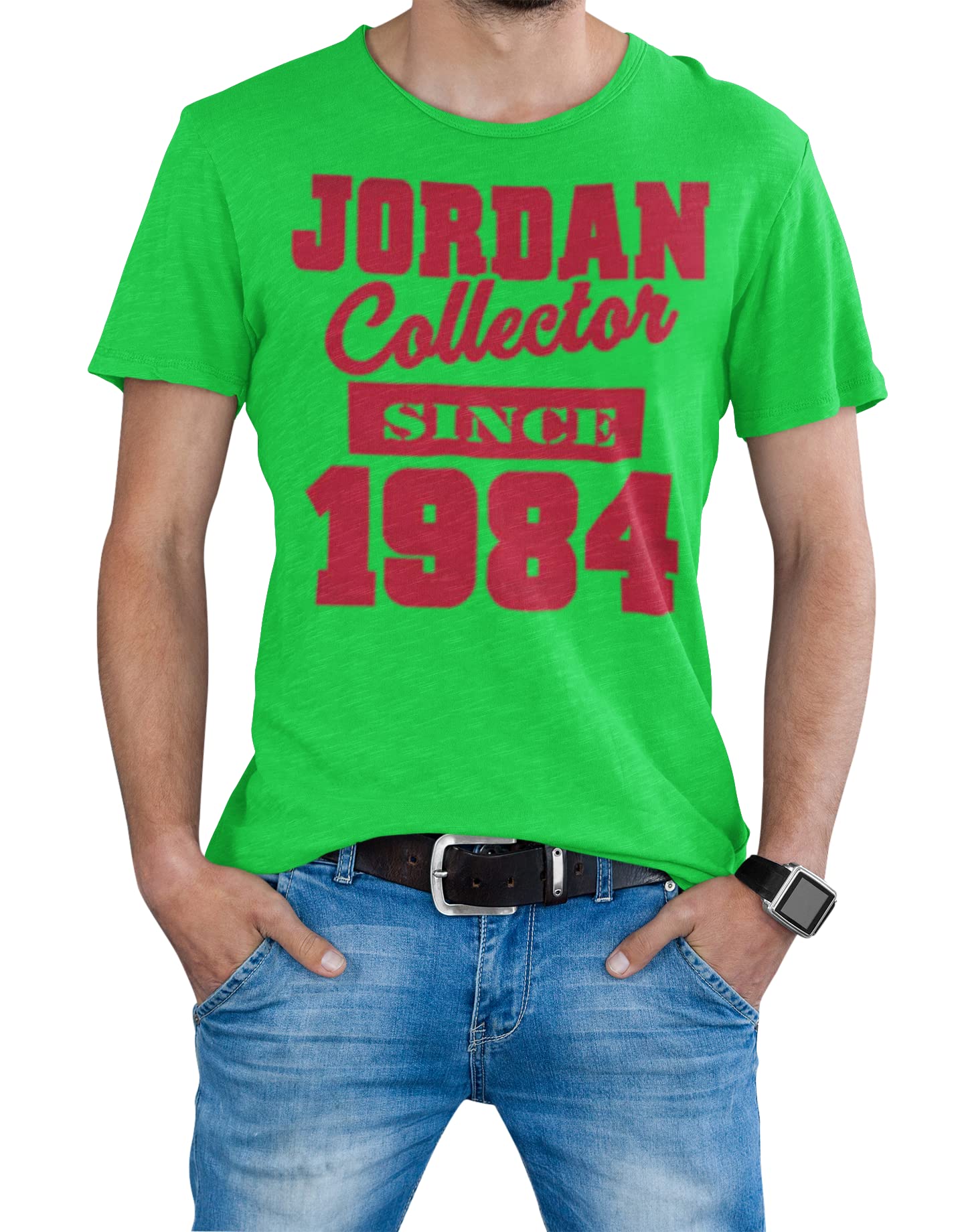 Jordan Collector Since 1984 Retro Mens Clothing Fashion T Shirt