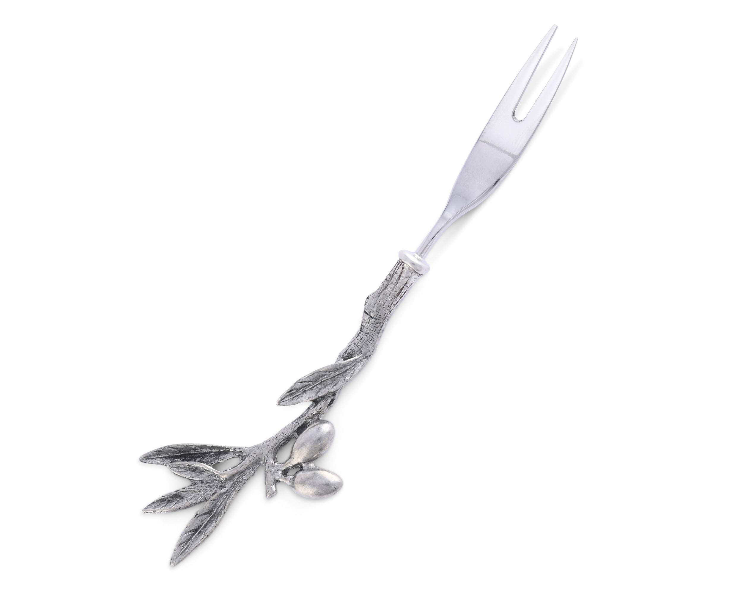 Vagabond HousePewter Hors d oeurve/Cocktail Fork Olive Grey G26O-1