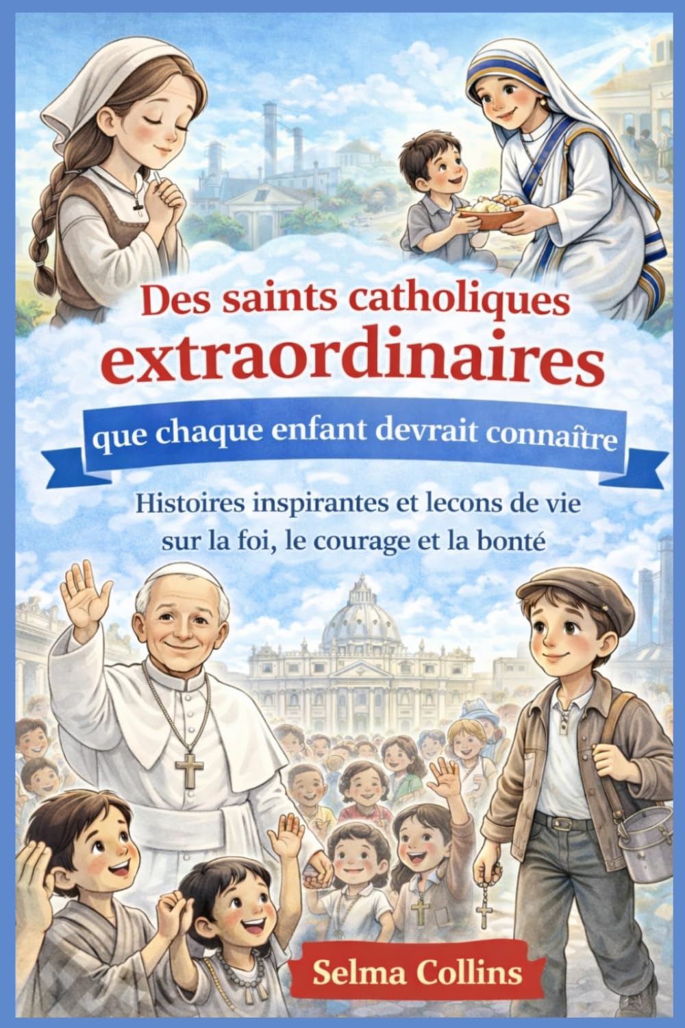 Des saints catholiques extraordinaires que chaque enfant devrait connaître: Histoires inspirantes et leçons de vie sur la foi, le courage et la bonté