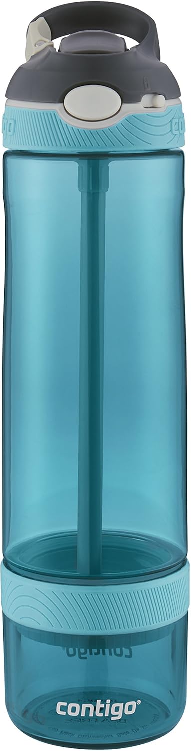 Contigo AUTOSPOUT Straw Ashland Water Bottle with Infuser, 26 oz., Scuba