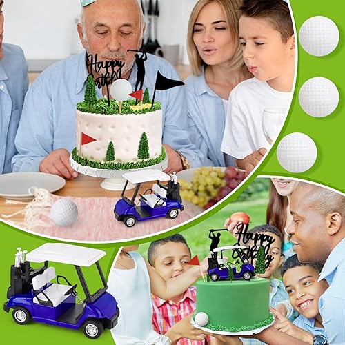 Miniatura 230 de Hooqict 26 piezas de decoraciones de pasteles de los años 80 y 90, decoraciones retro de los años 80 de hip hop con bolas de purpurina para cupcakes