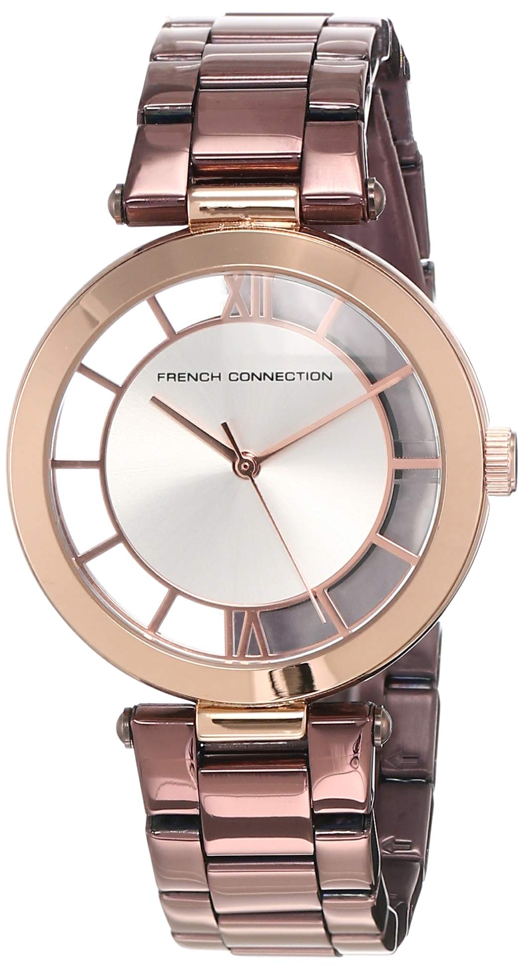 French Connection Analog Silver Dial Womens Watch-FCL0001B (B08JM3DYHL) Amazon Price History, Amazon Price Tracker