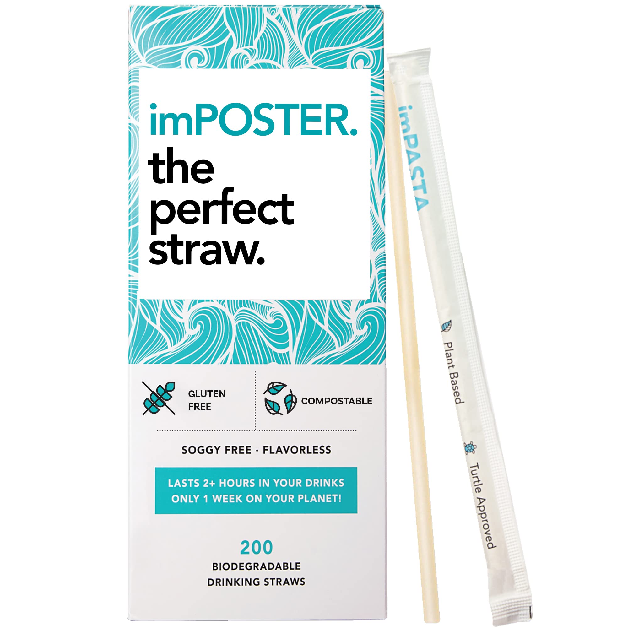 Buy imPOSTER Straws The Perfect Gluten Free Straw For Restaurants