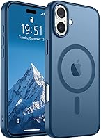 Vista 229 de SUPFINE - Funda magnética para iPhone 13 Pro Max (compatible con MagSafe), (protección contra caídas de grado militar de 10 pies), delgada, Negro