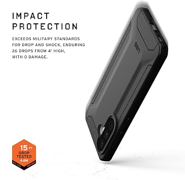 URBAN ARMOR GEAR UAG Designed for Samsung Galaxy A56 5G SM-A566 Case Scout - Rugged Non-Slip Military Drop Tested Protective Cover, Black
