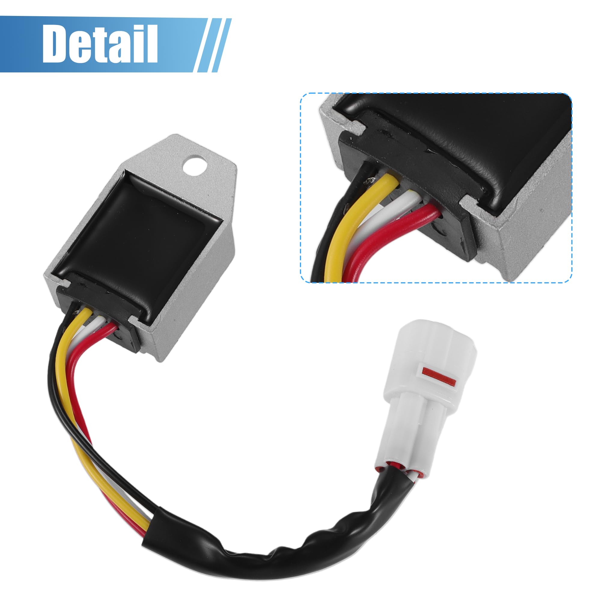 A ABSOPRO Regulador Rectificador De Voltaje Para Yamaha Yfa1 Breeze 125 1997-2004