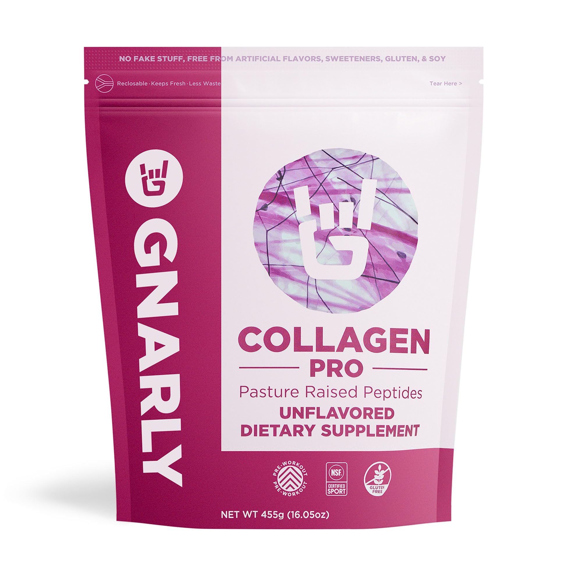 Gnarly Nutrition, Collagen Pro, Unflavored