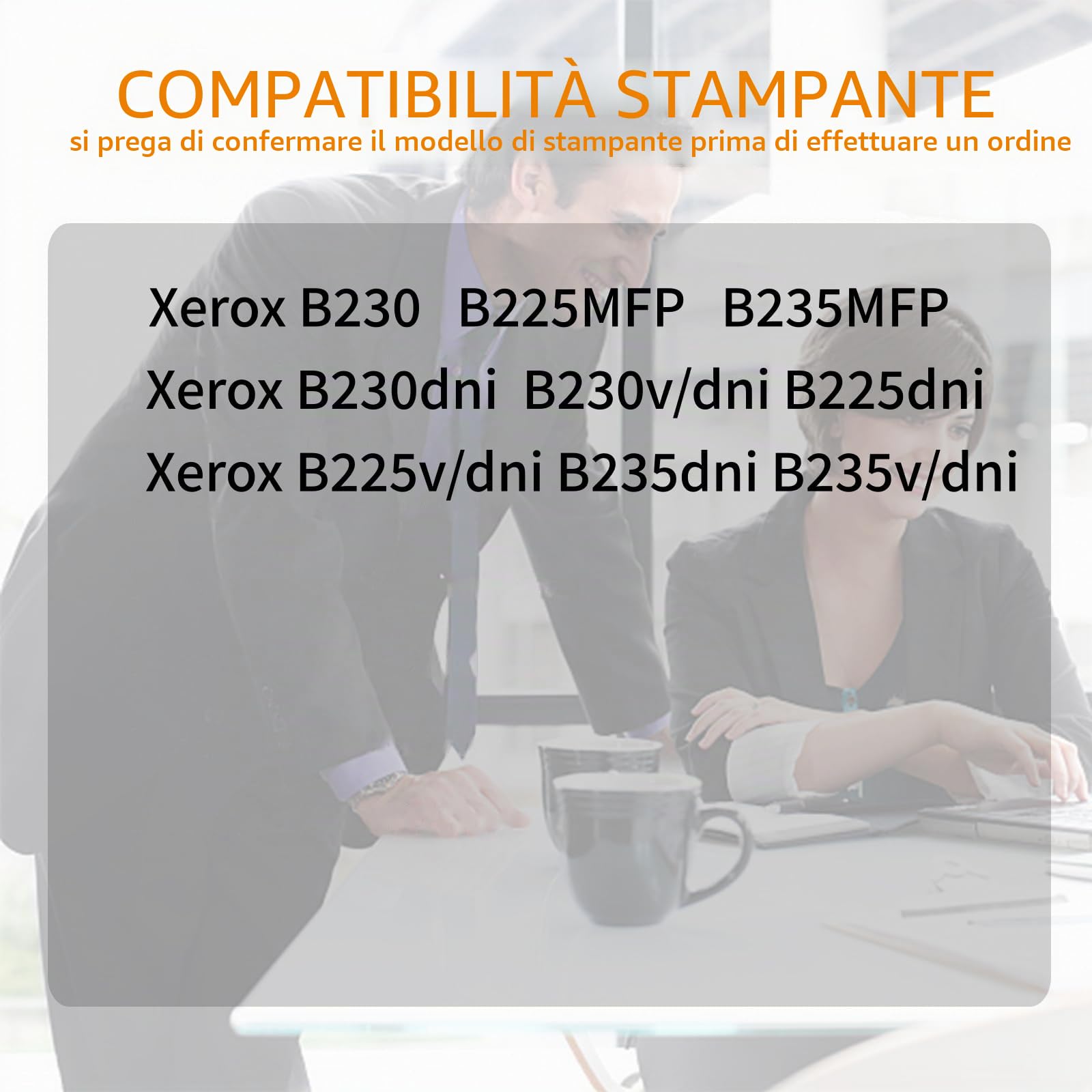 Compatibile per Xerox B230 B225 B235 013R00691 Tamburo Imaging Unità Compatibile per Stampante Xerox B225 B225dni B230 B230dni B235 B235dni (2x Nero)