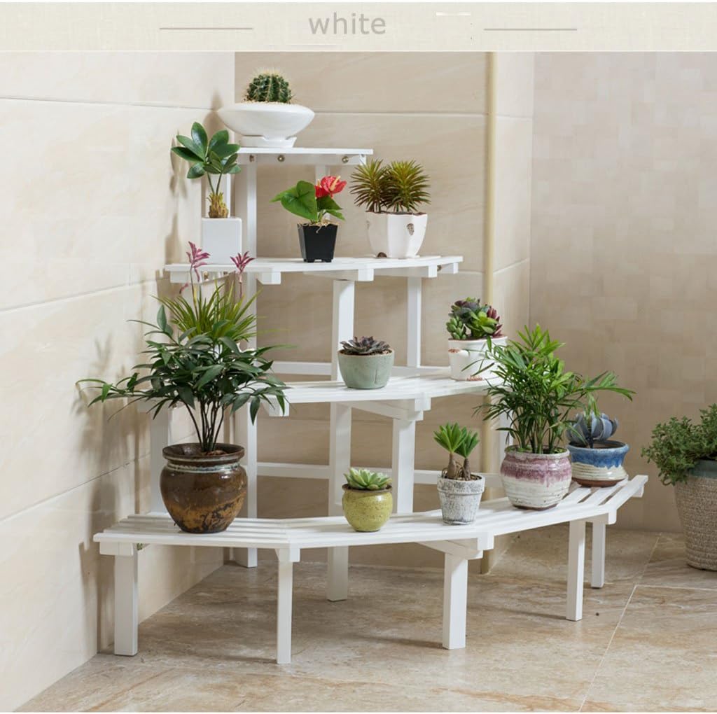 mensola ad angolo per fiori