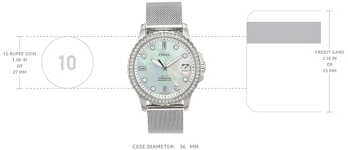 Buy Fossil FB-01 Analog Mother of Pearl 