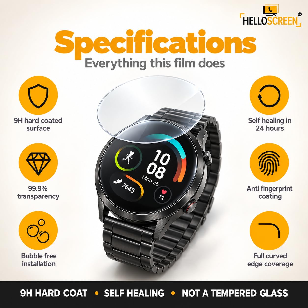 Garmin Forerunner 265 Screen Protector (2 Pack) -2 Garmin Forerunner 265 Screen Protector (2 Pack) -2