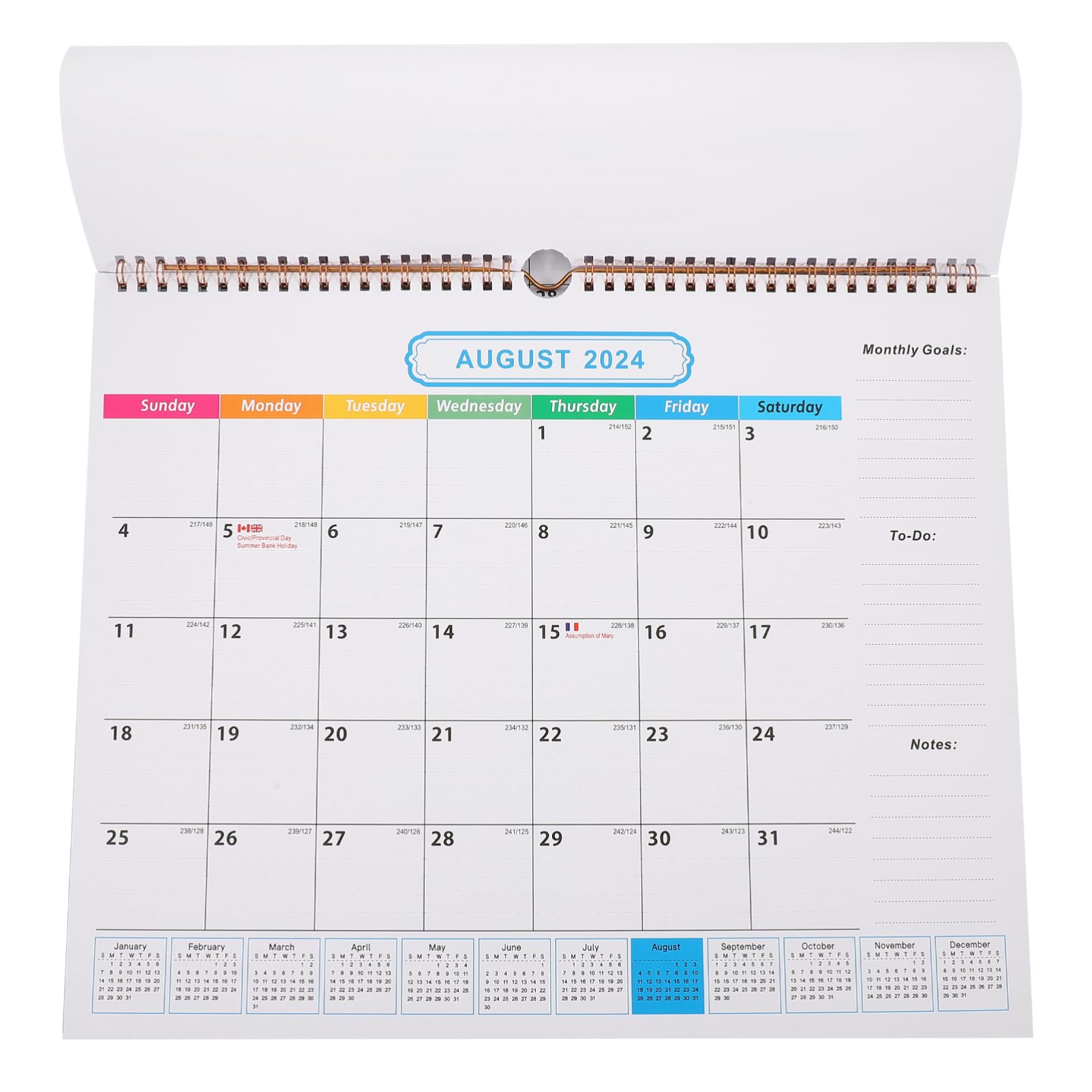 VILLCASE 4stücke Wandkalender Monate Monatskalender Mit Handlichem Design Für Schule Büro Und Zuhause Mit Für Persönliche Notizen Und Langlebig Und Leicht Abreißbar
