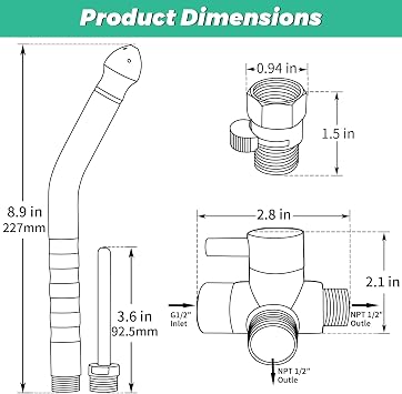 Shower Enema System, Douche Cleaning for Men and Women