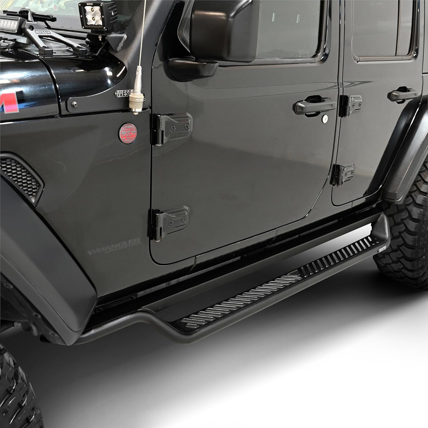 Westin 20-44065 Outlaw Drop Running Boards fits 2018-2026 Wrangler 4-Door
