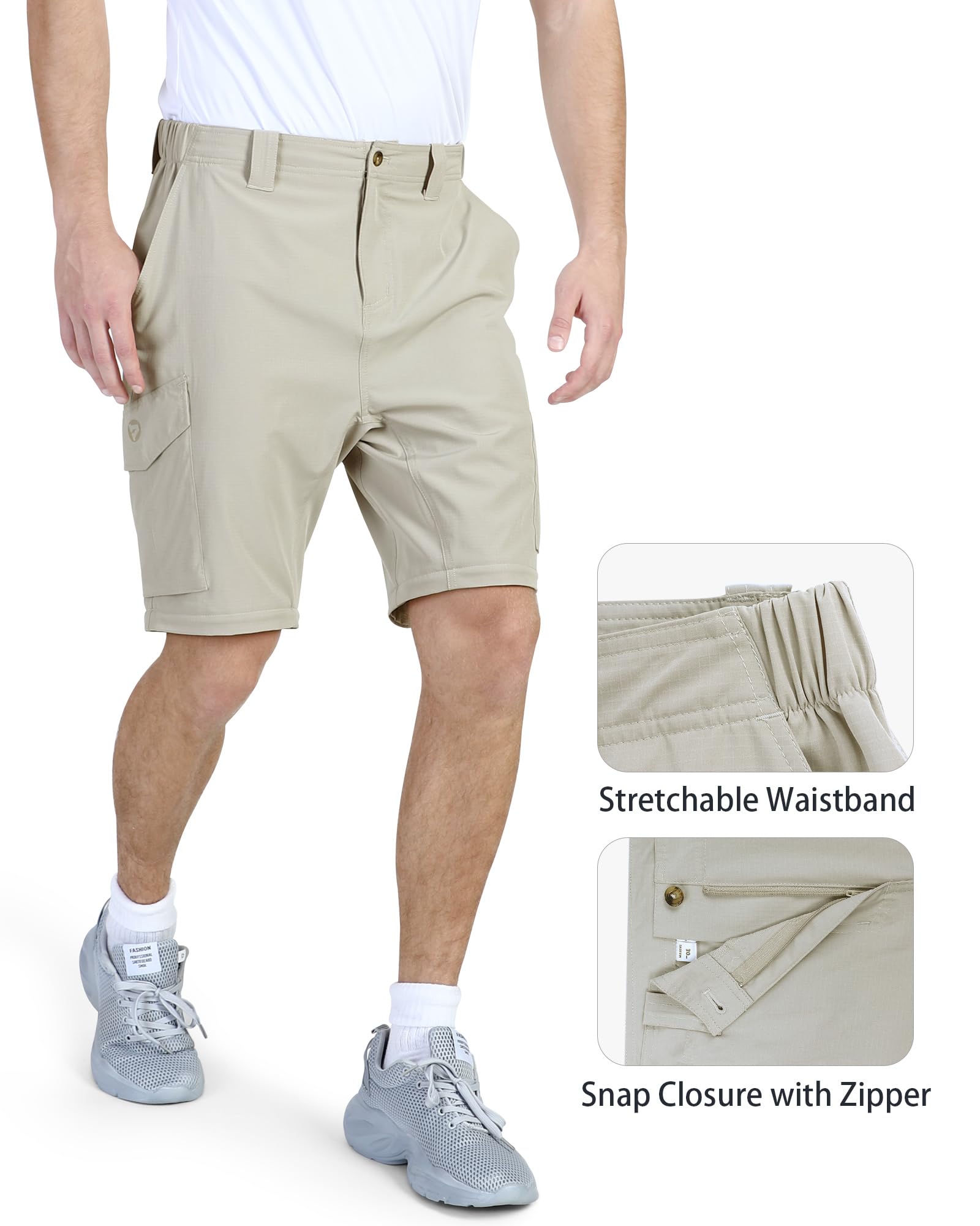 Outdoor Ventures Pantalon de randonnée Homme