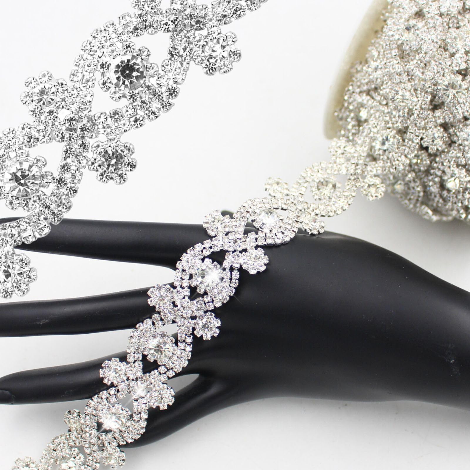 1 Yard Rhinestone Trim Chain