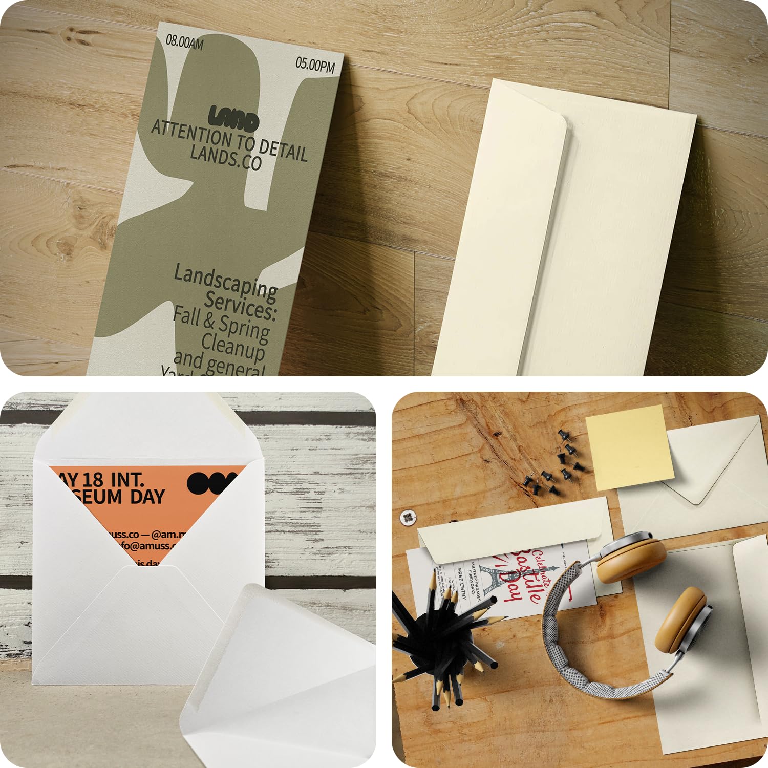 25 Buste Lettera Avorio Netuno Formato B6 - Carta Vergata 120 G Con Filigrana, Per Inviti E Corrispondenza - Foto 6