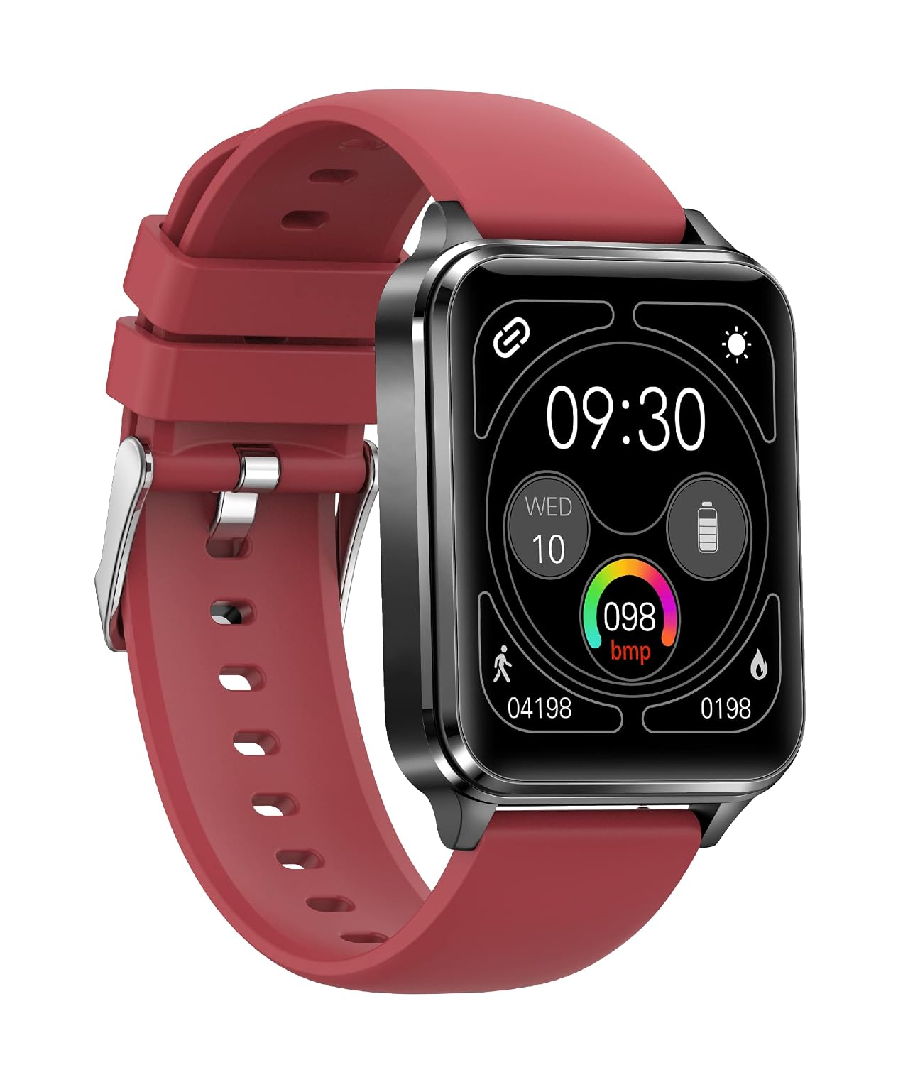 Spiffy Easy Call Pro Smart Watch for Man, Smart Watch for Women Latest | Unbreakable Curved UHD Display, Bluetooth Calling Watch (Cherry Red) Spiffy Easy Call Pro Smart Watch for Man, Smart Watch for Women Latest | Unbreakable Curved UHD Display, Bluetooth Calling Watch (Cherry Red)