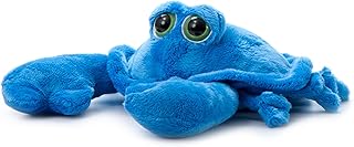The Petting Zoo Crab Stuffed Animal, Gifts for Kids, Bright Eye Ocean Animals, Blue Crab Plush Toy 9 inches