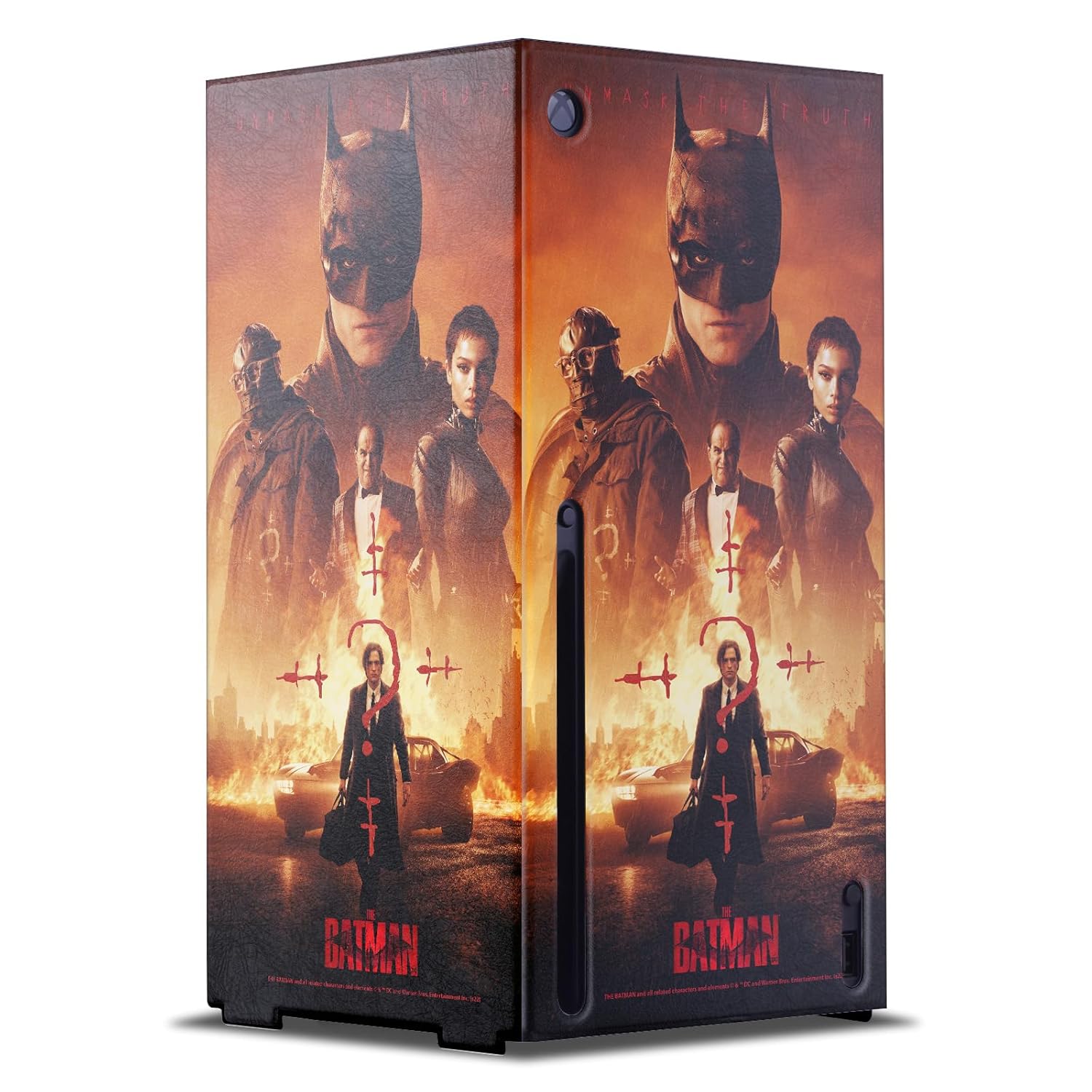 Head Case Designs Officially Licensed The Batman Group Neo-Noir and Posters Game Console Wrap Case Cover Compatible With Xbox Series X