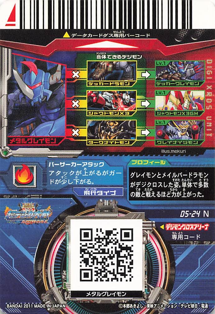 Amazon.co.jp: 超デジカ大戦 メタルグレイモン D5-24N N : おもちゃ