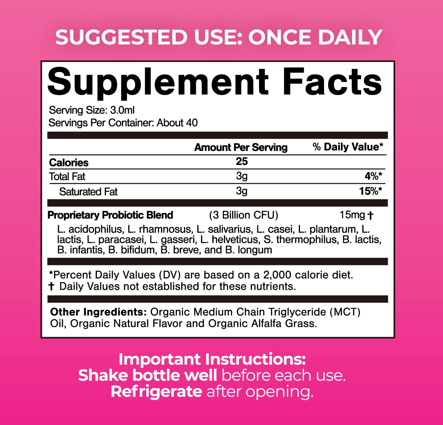 USDA Organic Liquid Probiotic for Women | PH Balance, UT, & Feminine Health | Digestive Support, Immune & Gut Health | 15 Clinically Studied Strains | 98% Absorption | Vegan, Non-GMO | 40 Servings — Amazon image 2