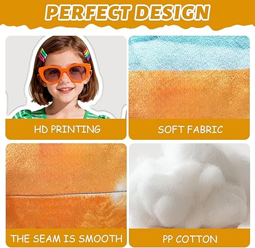 Miniatura 8 de Almohadas con fotos personalizadas, almohada facial personalizada de mascotas, almohada impresa de doble cara, almohada personalizada con cara de