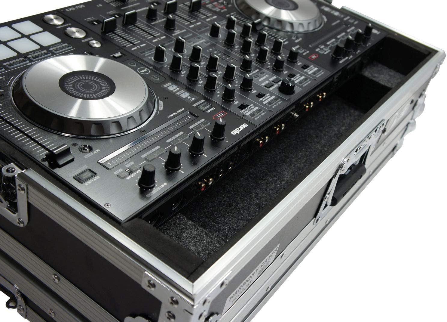 Harmony Audio HCDDJSX Flight Foam Padded Travel DJ Custom Case Compatible with Pioneer DDJ-SX2
