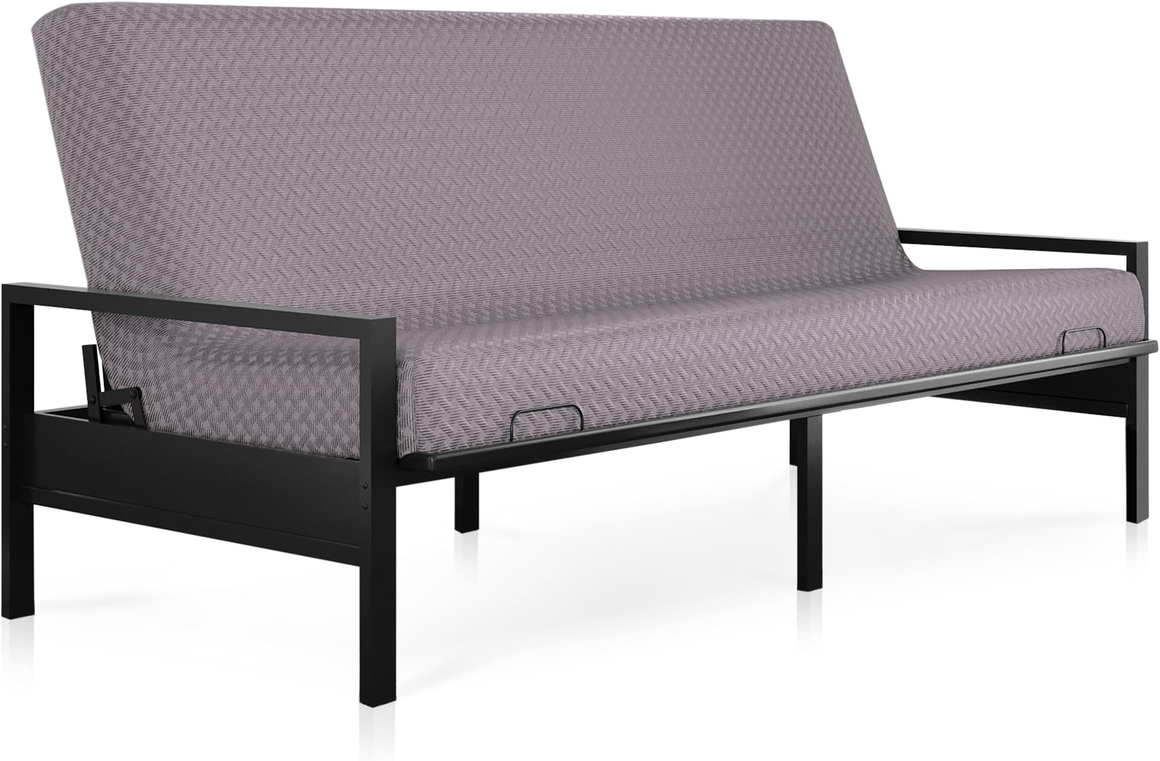Milliard Memory Foam Futon Mattress โ Full Size (Frame Not Included) (Grey)