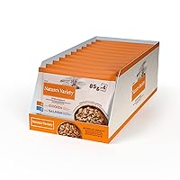 Nature's Variety Chunks - Bocconcini in salsa - Cibo umido per gatti con pollo e salmone: