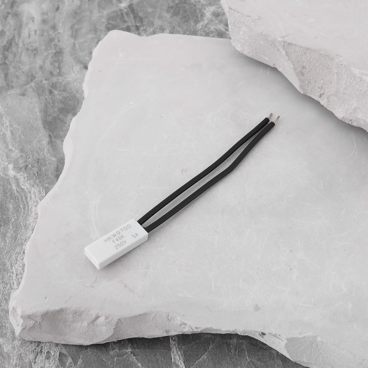 EMSea 5X 250V 5A Thermal Switch HKW9700 Thermostat 40Celsius Compatible with Home Appliance Motor Electrical Equipment